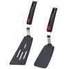 Silicone Spatula Turner Set of 2, 600¬∞F Heat Resistant Cooking Spatulas for Nonstick Cookware