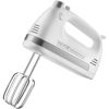 VEVOR Electric Hand Mixer, 5-Speed, 250 Watt Portable Electric Handheld Mixer, with Turbo Boost Beaters Dough Hooks Whisk Storage Case