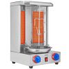 VEVOR Shawarma Grill Machine, 13 lbs Capacity, Chicken Shawarma Cooker Machine with 2 Burners