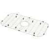 VEVOR Sink Protector Grid, 26"x14" Stainless Steel Sink Grates, Centered Drain Sink Grates with R90 Corner Radius, Large Sink Bottom Grids