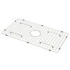 VEVOR Sink Protector Grid, 28.5"x15.6" Stainless Steel Sink Grates, Centered Drain Sink Grates with R20 Corner Radius, Large Sink Bottom Grids