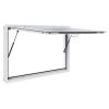 VEVOR Concession Window 60"x36", Aluminum Alloy Food Truck Service Window with Awning Door & Drag Hook