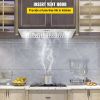 VEVOR Insert Range Hood, 800CFM 3-Speed, 30 Inch Stainless Steel Built-in Kitchen Vent with Push Button Control LED Lights Baffle Filters