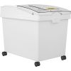 VEVOR Ingredient Bin, 10.5 Gallons Capacity Ingredient Storage Bin, PP Material Flour Bins On Wheels