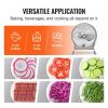 VEVOR Manual Vegetable Fruit Slicer, 0-0.5"/0-12mm Thickness Adjustable Commercial Slicer Machine