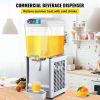 VEVOR Commercial Beverage Dispenser, 4.8 Gallon 1 Tank Cold Beverage Dispenser