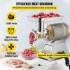 VEVOR Commercial Meat Grinder,550LB/h 1100W Electric Meat Grinder, 220 RPM Heavy Duty Stainless Steel Industrial Meat Mincer w/2 Blades