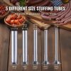 VEVOR Manual Sausage Stuffer 7 L Vertical Sausage Machine 304 Stainless Steel