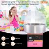 VEVOR Electric Cotton Candy Machine, 1000W Candy Floss Maker, Commercial Cotton Candy Machine with Stainless Steel Bowl, Sugar Scoop, and Cover