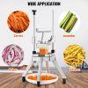 VEVOR Commercial Vegetable Fruit Chopper 1/4" Blade Heavy Duty Professional Food Dicer Kattex French Fry Cutter Onion Slicer Stainless Steel for Tomat