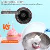 VEVOR Electric Cotton Candy Machine, 1000W Candy Floss Maker, Commercial Cotton Candy Machine with Stainless Steel Bowl, Sugar Scoop, and Cover