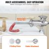 VEVOR Manual Meat Grinder, 304 Stainless Steel Hand Meat Grinder with Steel Table Clamp, Meat Mincer Sausage Maker & 2 Cutting Plates