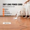 VEVOR Steam Mop, 8-in-1 Hard Wood Floor Cleaner with 7 Replaceable Brush Heads, for Various Hard Floors, Like Ceramic, Granite, Marble, Linoleum