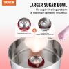 VEVOR Electric Cotton Candy Machine, 1000W Candy Floss Maker, Commercial Cotton Candy Machine with Stainless Steel Bowl, and Sugar Scoop