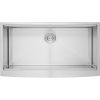 VEVOR Farmhouse Kitchen Sink, 304 Stainless Steel Drop-In Sinks, Single Bowl Basin with Ledge & Accessories