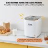 VEVOR Bread Maker, 15-in-1 3LB Dough Machine, Nonstick Ceramic Pan Automatic Breadmaker with Gluten Free Setting, Whole Wheat Bread Making, Digital