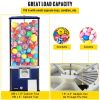 VEVOR Vending Machine, 25.2" Height Candy Gumball Machine, Huge Load Capacity Gumball Bank, Candy Vending Machine for 1.8"-2.2" Gadgets