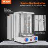 VEVOR Shawarma Grill Machine, 13 lbs Capacity, Chicken Shawarma Cooker Machine with 2 Burners