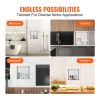 VEVOR 13"x13" No Tile Shower Niche 304 Stainless Steel, Wall-Inserted Niche Recessed Double Shelves