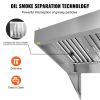 VEVOR Commercial Exhaust Hood, 5FT Food Truck Hood Exhaust