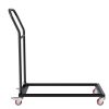 VEVOR Folding Chair Dolly, Iron Commercial Cart with 12 Chairs Capacity, Folding Chairs Rack Trolley with 4 Casters