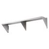 VEVOR 14" x 60" Stainless Steel Shelf, Wall Mounted Floating Shelving with Brackets, 400 lbs Load Capacity Commercial Shelves