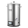 VEVOR Electric Brewing System, 8 GALLON Brewing Stock Pot, All-in-One Home Beer Brewer, 304 Stainless Steel Brewing Supplies with Panel