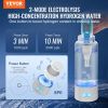 VEVOR Hydrogen Water Bottle Generator, 380 ml / 13.4 oz Capacity Portable Hydrogen Water Maker