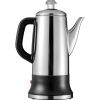 VEVOR 12-Cup Electric Percolator Coffee Pot, 304 Stainless Steel Coffee Percolator with Keep Warm Function & Heat-Resistant Handle