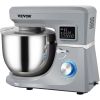 VEVOR Stand Mixer, 660W Electric Dough Mixer with 6 Speeds LCD Screen Timing, Tilt-Head Food Mixer with 7.4 Qt Stainless Steel Bowl, Dough Hook