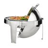 VEVOR Roll Top Chafing Dish Buffet Set, 6 Qt 2 Pack, Stainless Steel Chafer with 2 Full Size Pans